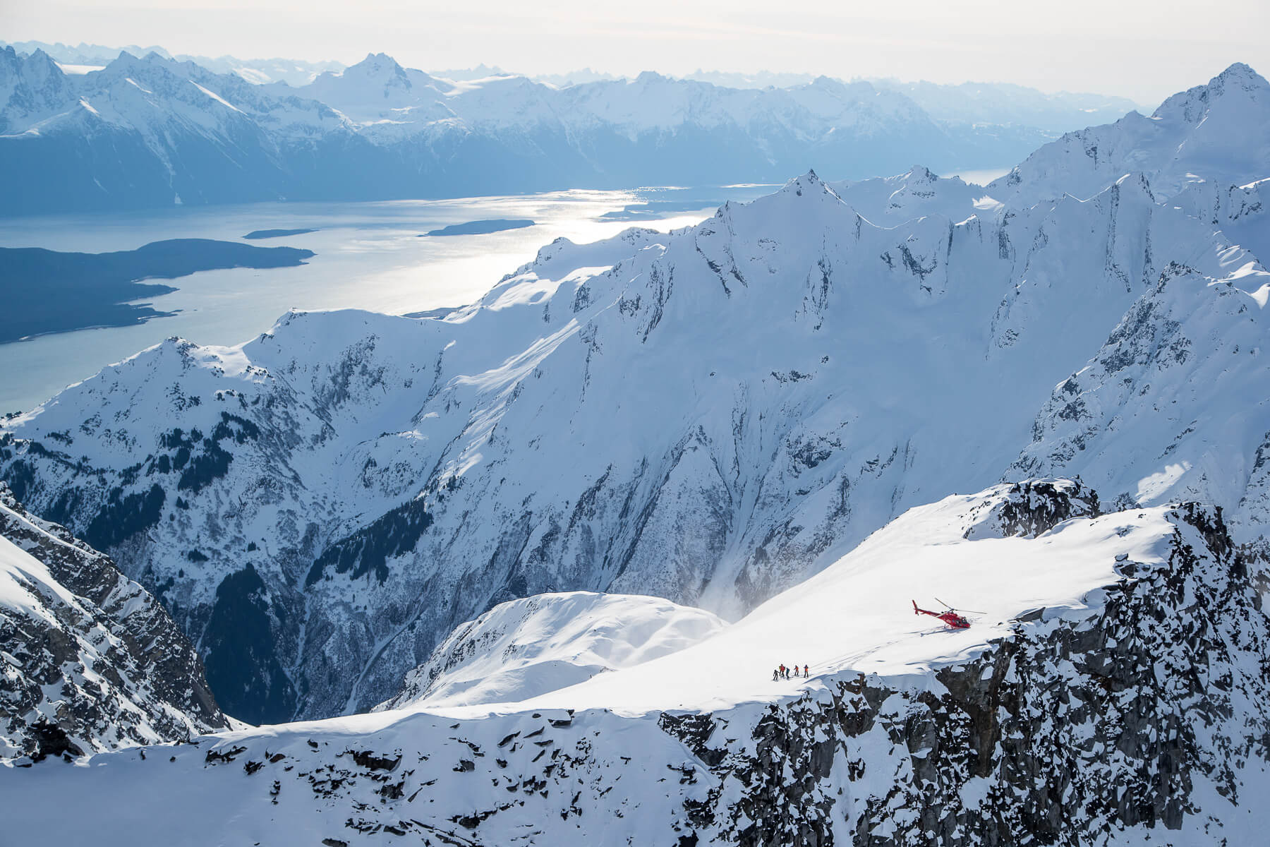 Heliskiing in Haines, Alaska there where shit got wild