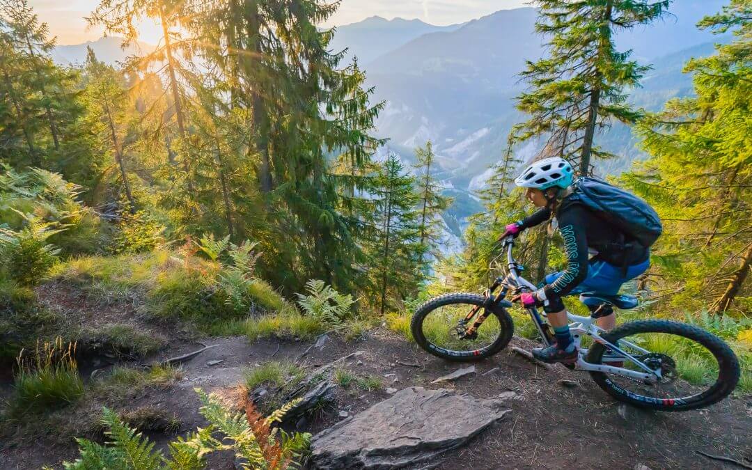 Auf Entdeckungsreise mit dem Mountainbike in Montreux und Flims