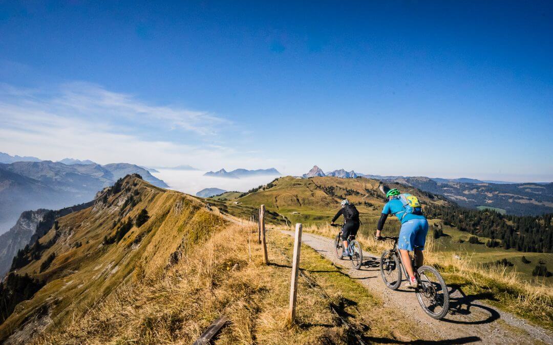 Mountain biking in the Mythen region – pure fun!