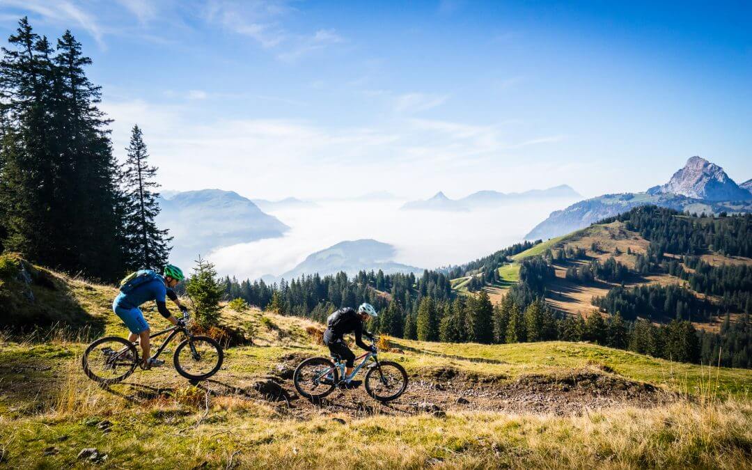 Mountainbiken in der Mythenregion – Genuss pur!